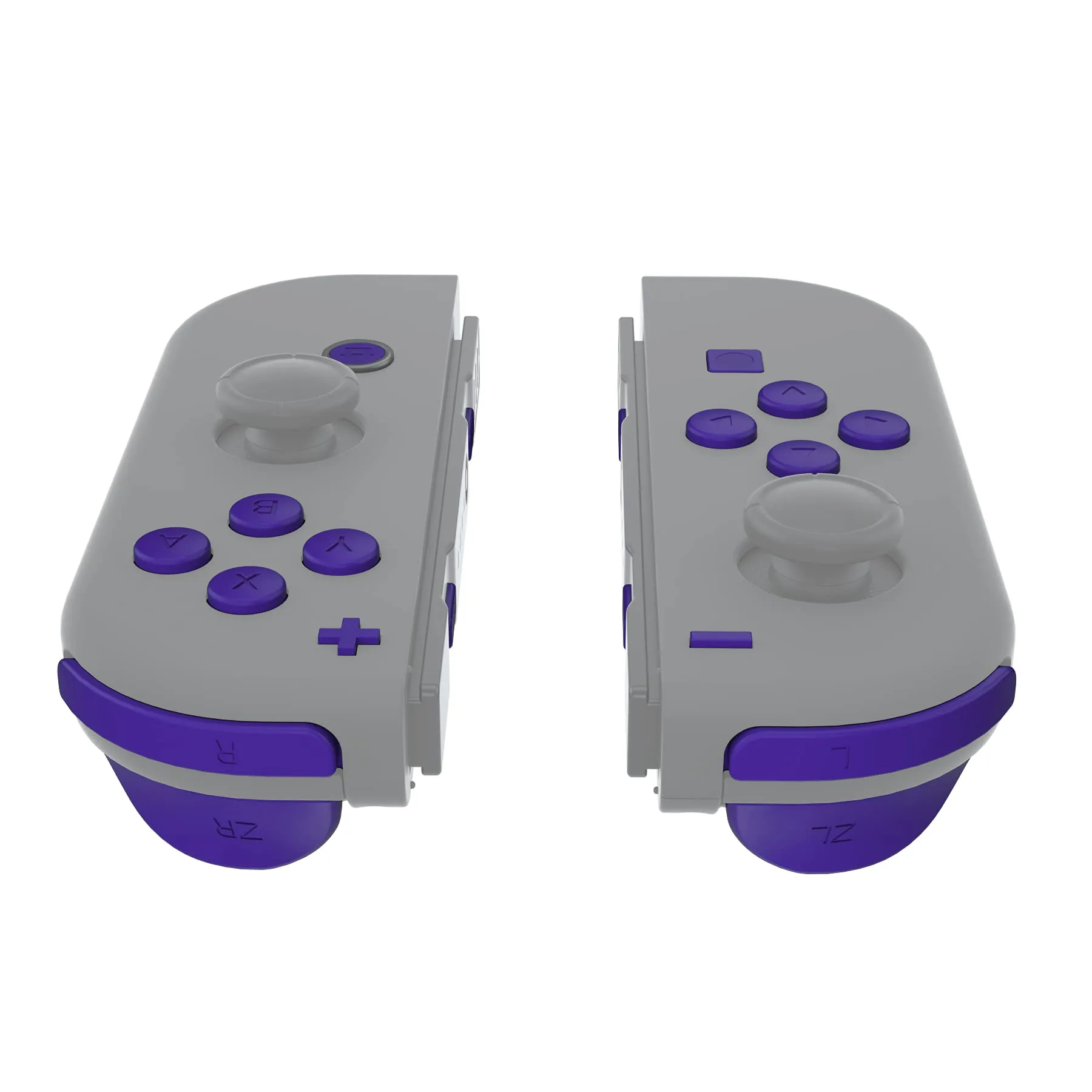 eXtremeRate Tasti Kit per Nintendo Switch e OLED Joycon, Pulsanti di Ricambio con Cacciaviti - Viola - immagine 4
