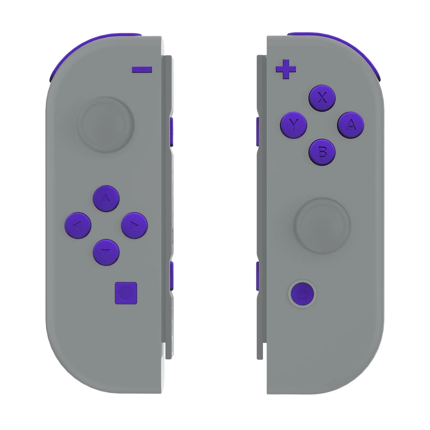 eXtremeRate Tasti Kit per Nintendo Switch e OLED Joycon, Pulsanti di Ricambio con Cacciaviti - Viola - immagine 7