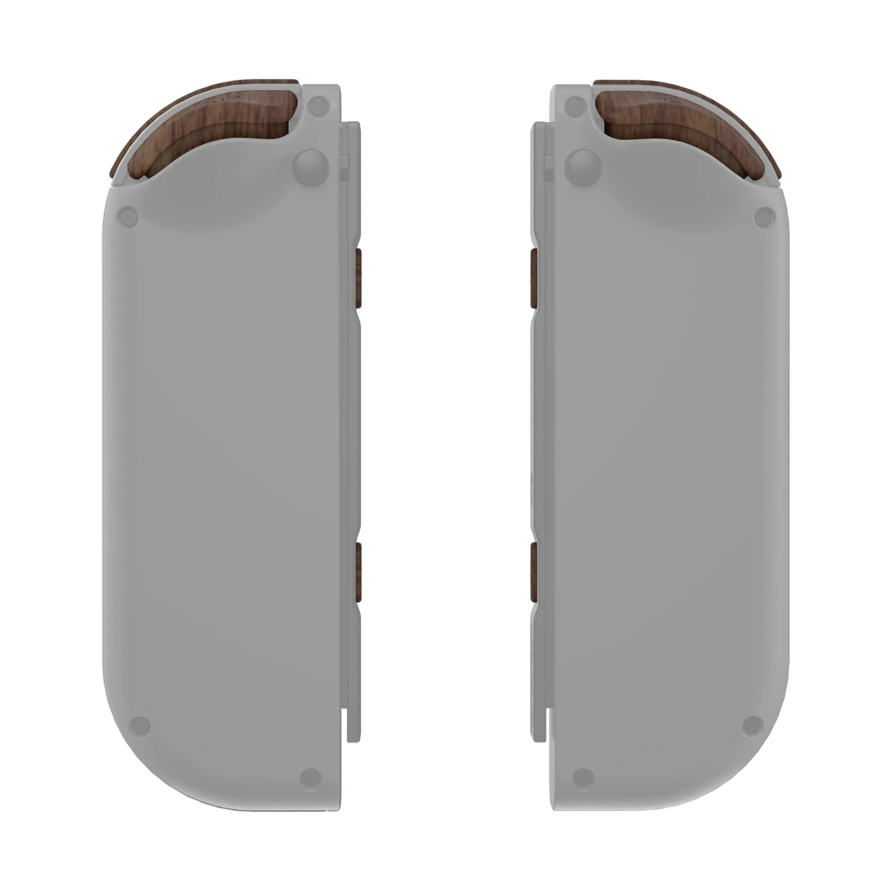 eXtremeRate Tasti Kit per Nintendo Switch e OLED Joycon, Pezzi di Ricambio Pulsanti e Cacciaviti - Venatura del Legno - immagine 9