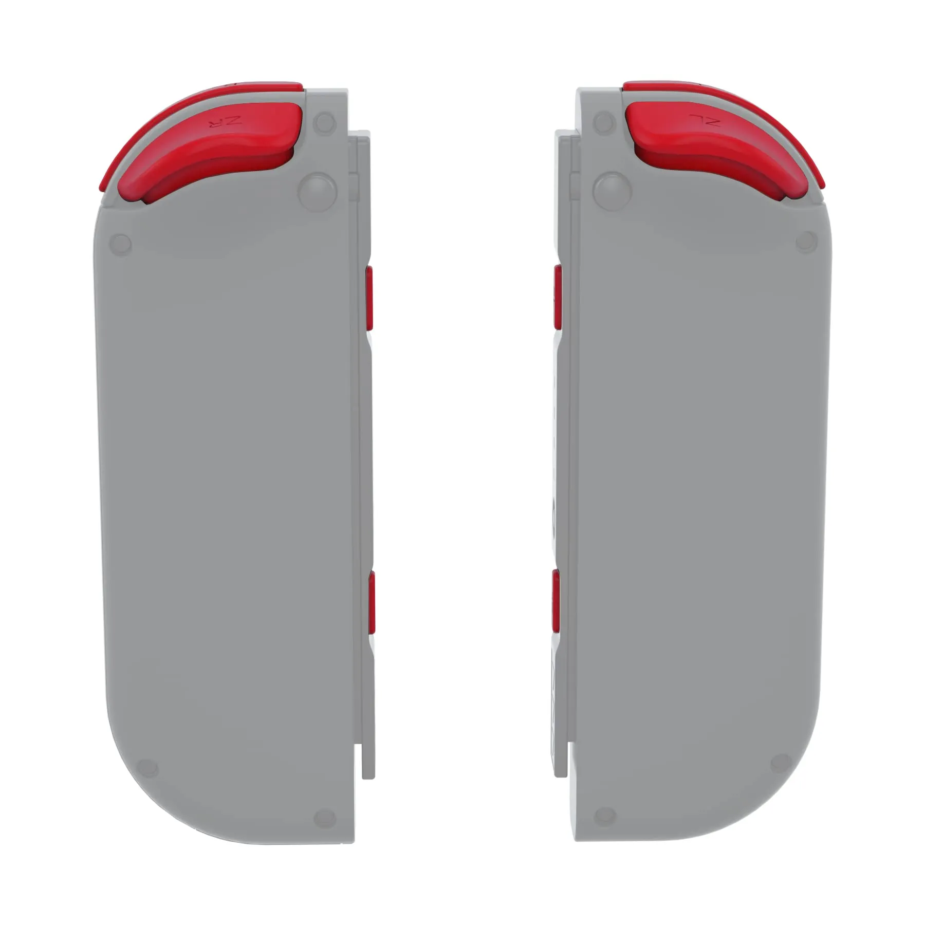 eXtremeRate Kit Tasti per Nintendo Switch e OLED Joy-Con, Pulsanti di Ricambio SR SL L R ZR ZL ABXY e Direzionali con Cacciaviti - Rosso Passione - immagine 9