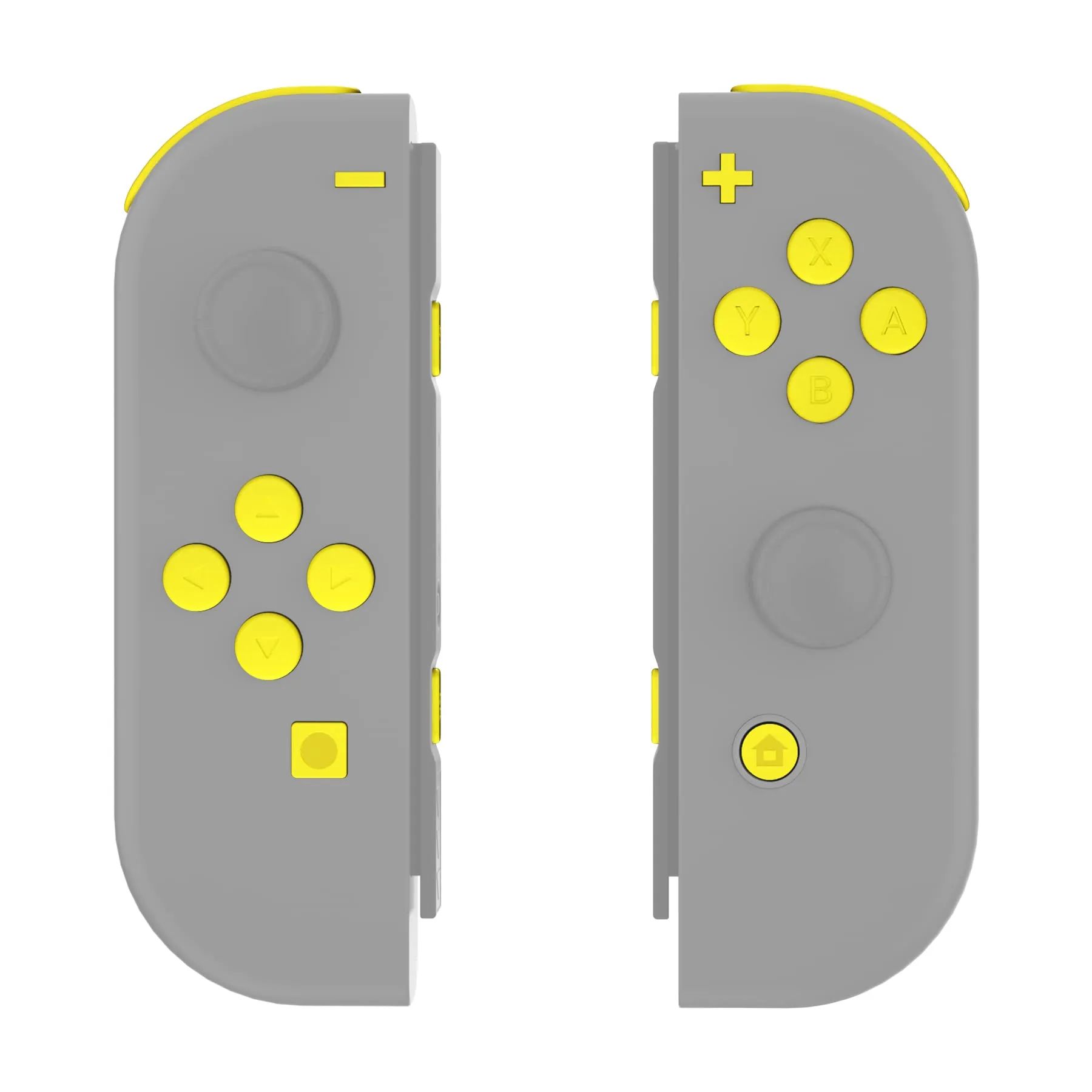 eXtremeRate Tasti Kit per Nintendo Switch e OLED Joycon, Pulsanti SR SL L R ZR ZL ABXY e Direzionali con Cacciaviti, Giallo Girasole - immagine 7