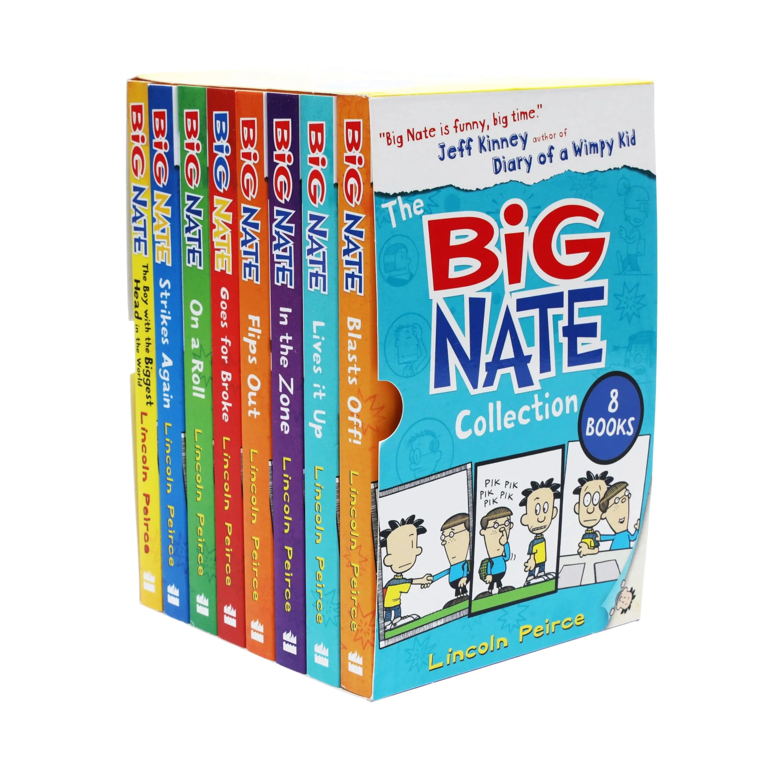 The Big Nate Collection 8-Book Box Set by Lincoln Peirce - immagine 2