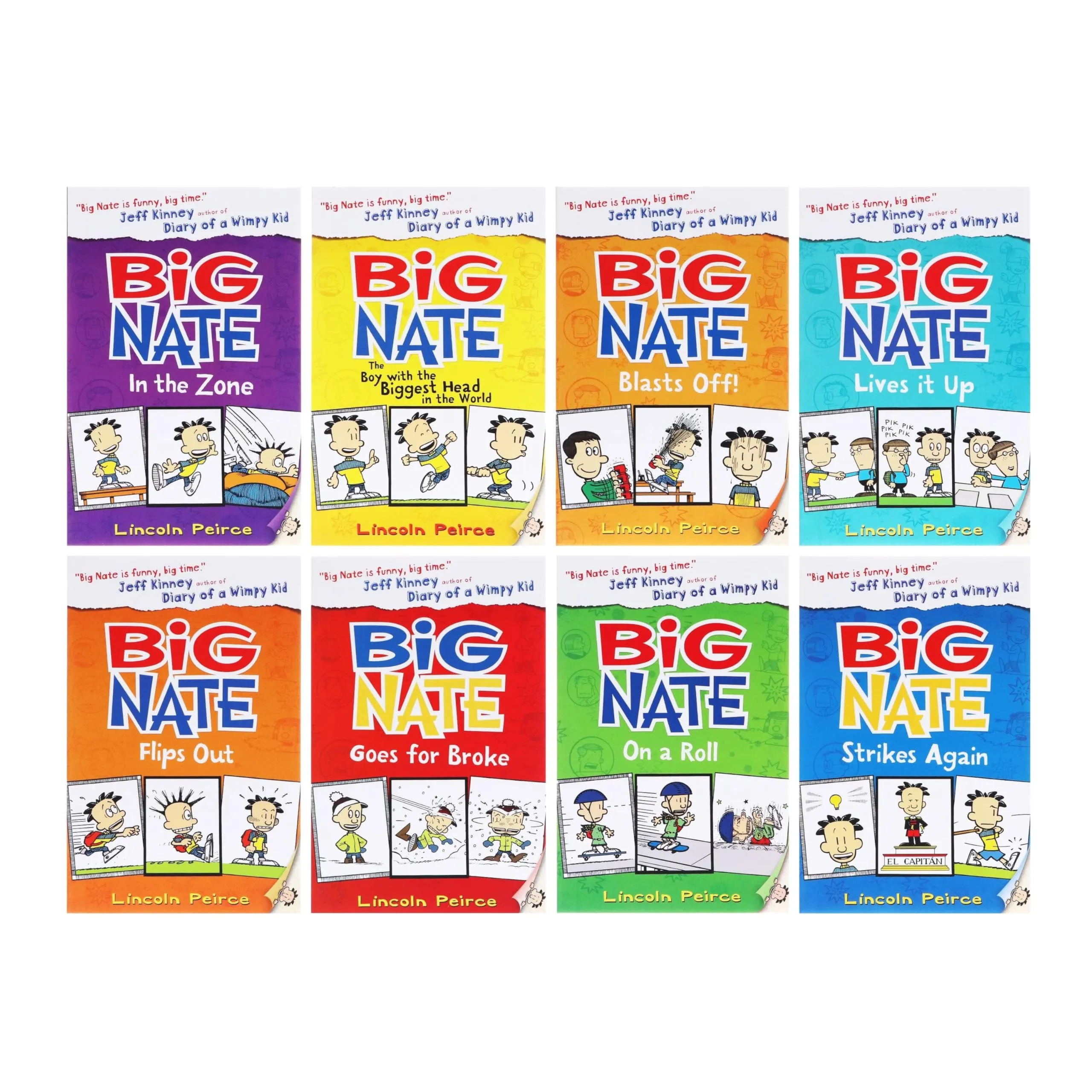 The Big Nate Collection 8-Book Box Set by Lincoln Peirce - immagine 4