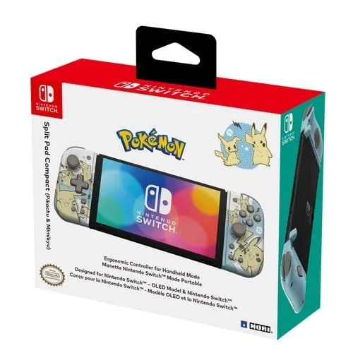 Hori Split Pad Compact (Pikachu & Mimikyu) for Nintendo Switch and Switch OLED - immagine 4