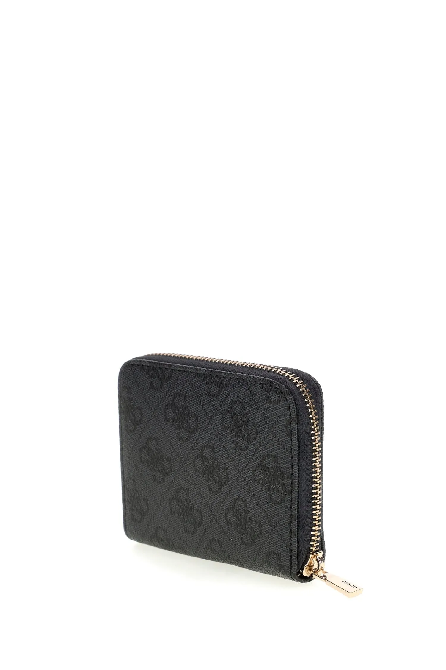 Guess Donna Portafoglio Zip Around Laurel II SLG Small Nero Antracite - immagine 5