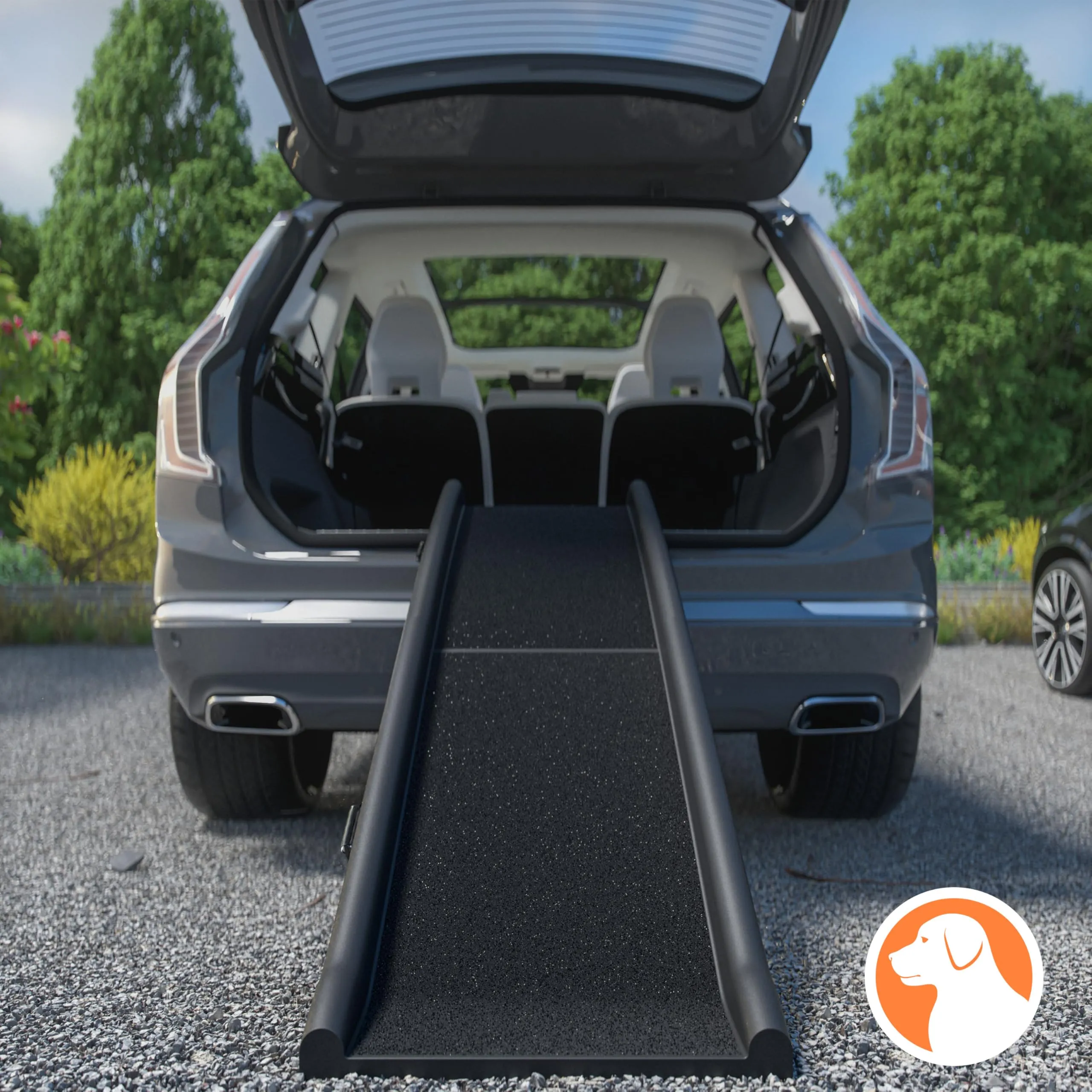 Cadoca Rampa per Cani Auto Pieghevole Antiscivolo 156x40cm Capacità 90kg - immagine 8