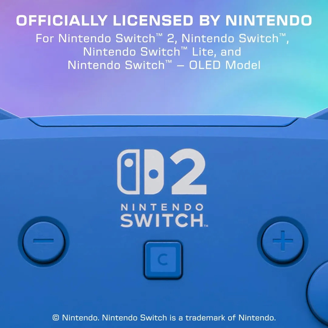 Turtle Beach Afterglow Wireless Gaming Controller RGB for Nintendo Switch - Blue - immagine 2