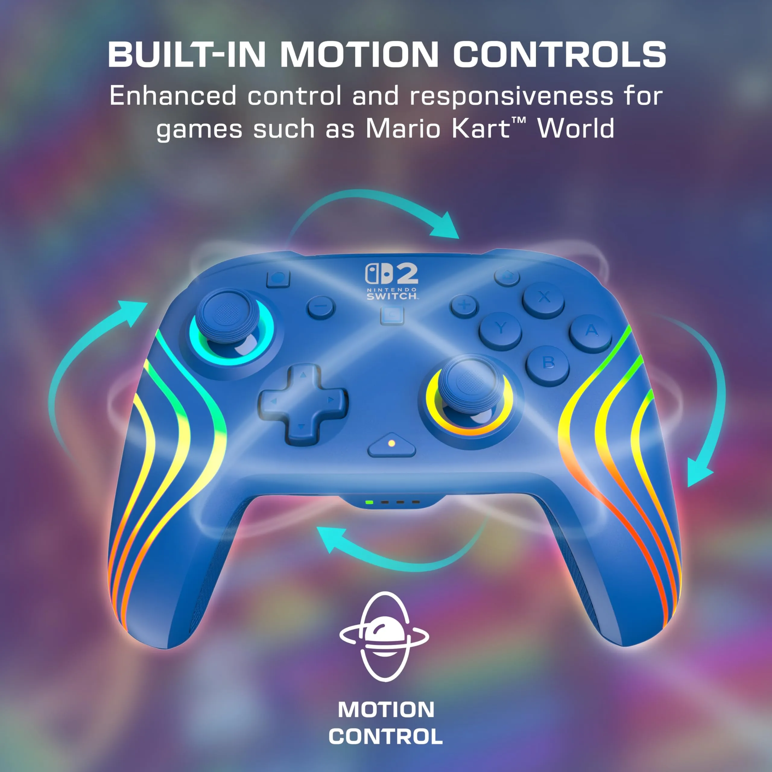 Turtle Beach Afterglow Wireless Gaming Controller RGB for Nintendo Switch - Blue - immagine 8