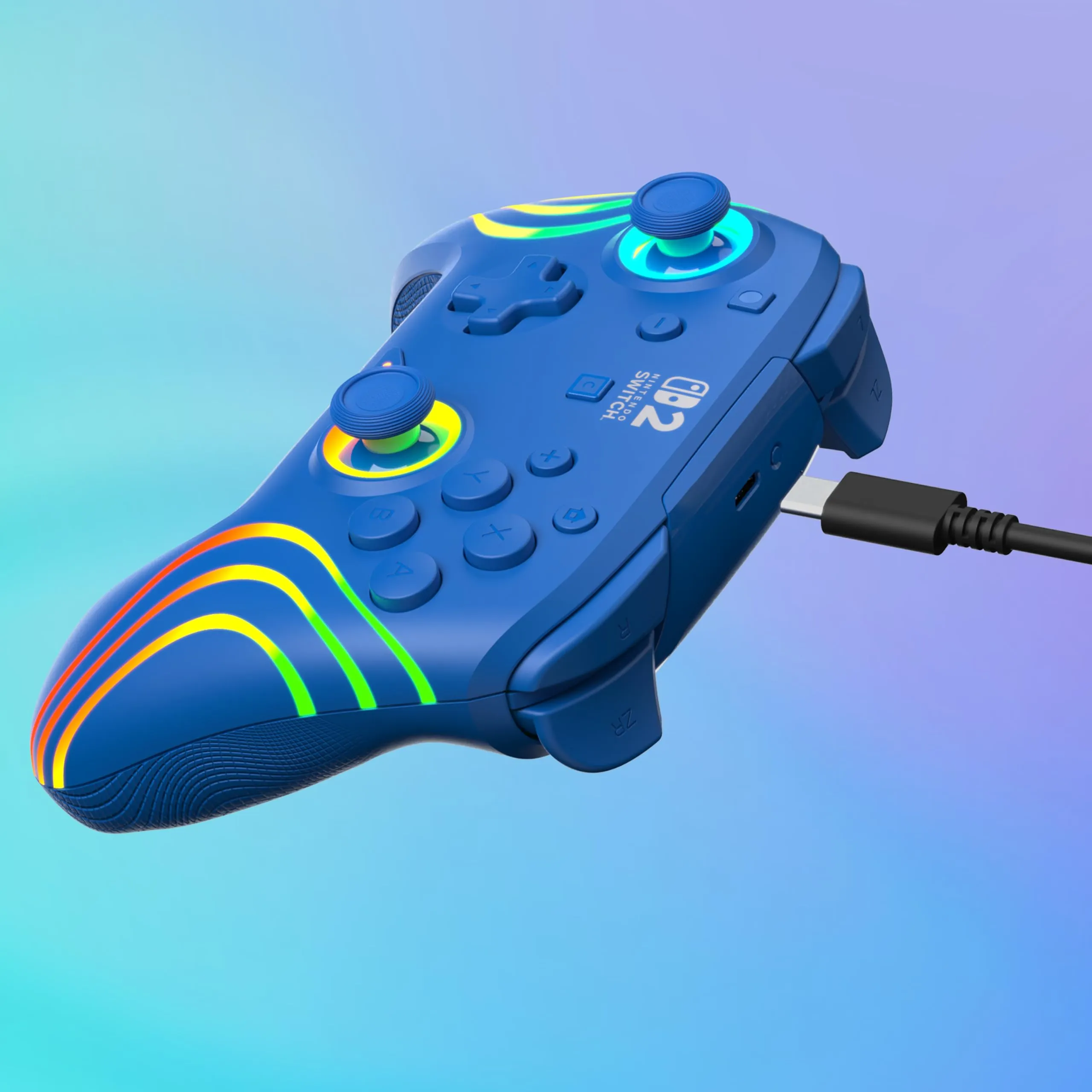Turtle Beach Afterglow Wireless Gaming Controller RGB for Nintendo Switch - Blue - immagine 11