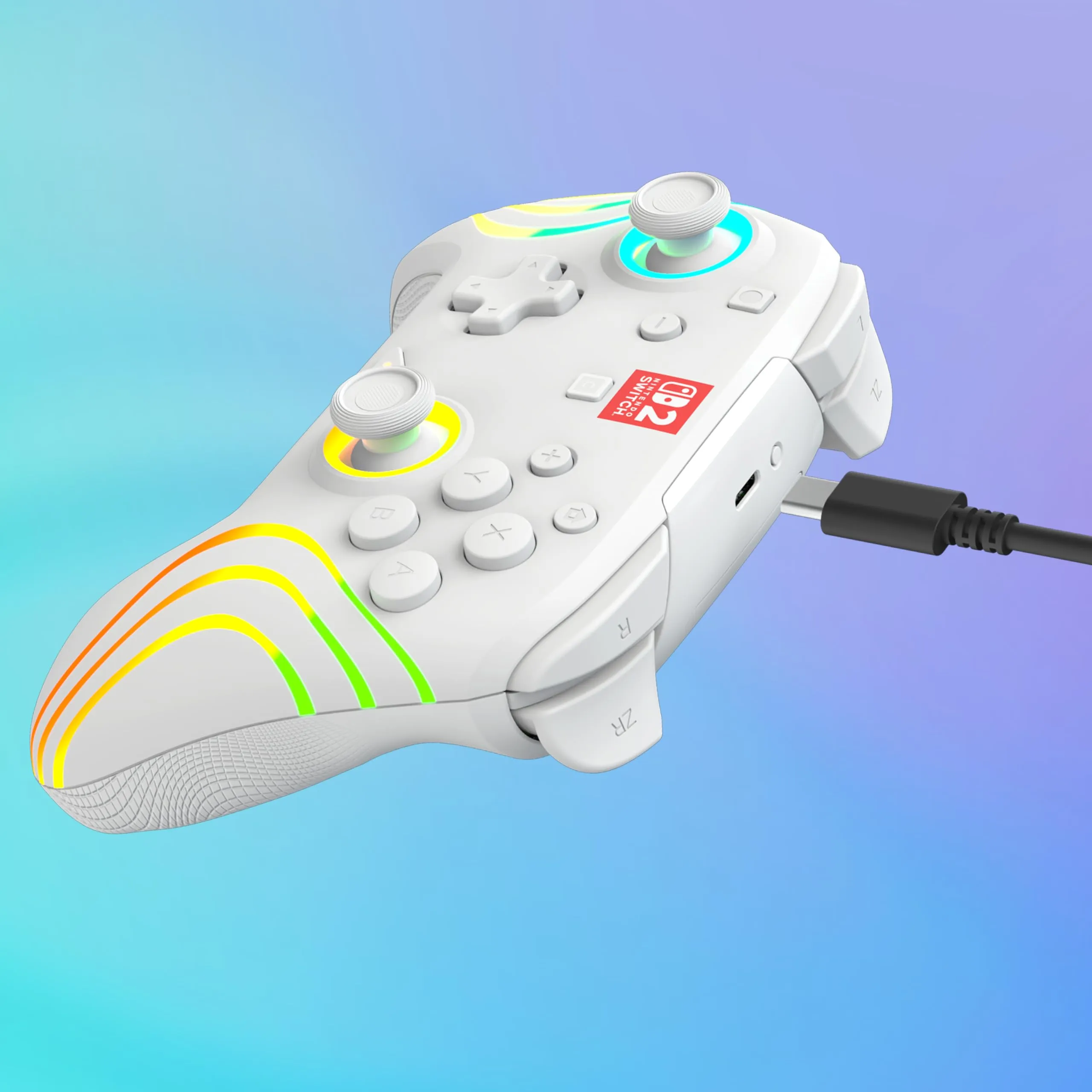 Turtle Beach Afterglow Bianco Wireless RGB Controller for Nintendo Switch 2 - immagine 11