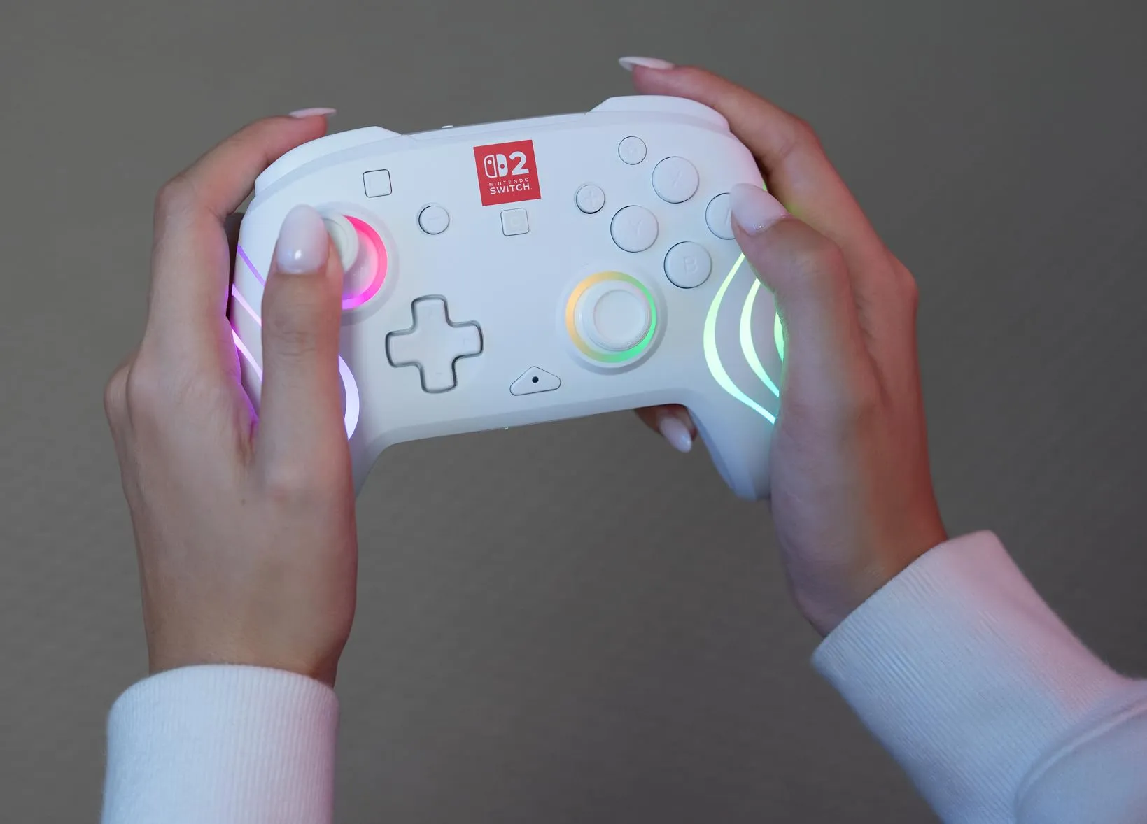 Turtle Beach Afterglow Bianco Wireless RGB Controller for Nintendo Switch 2 - immagine 12