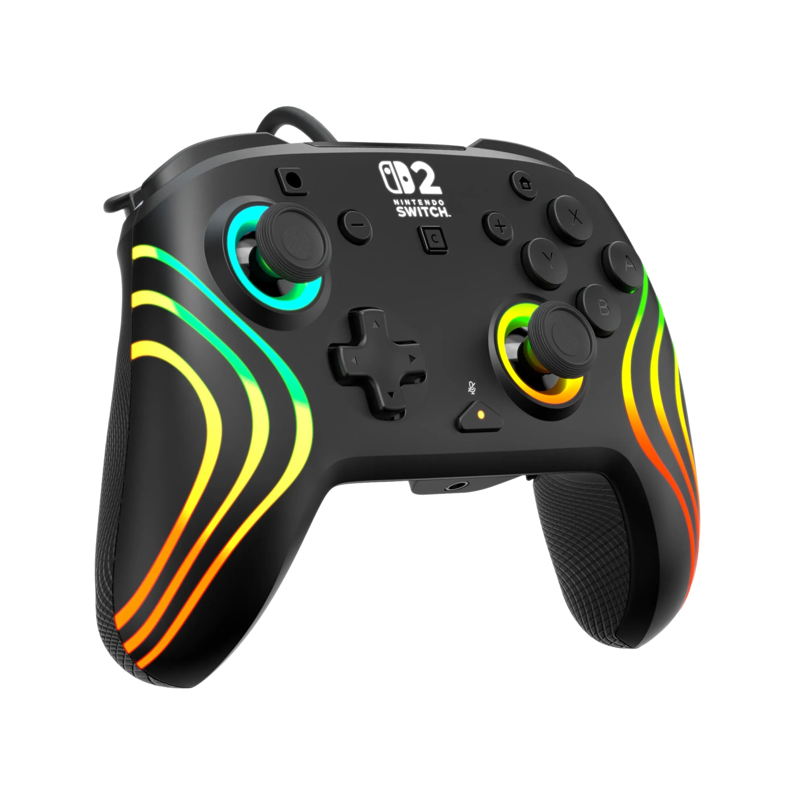 Turtle Beach Afterglow Nero Wired RGB Gaming Controller for Nintendo Switch 2 - immagine 7