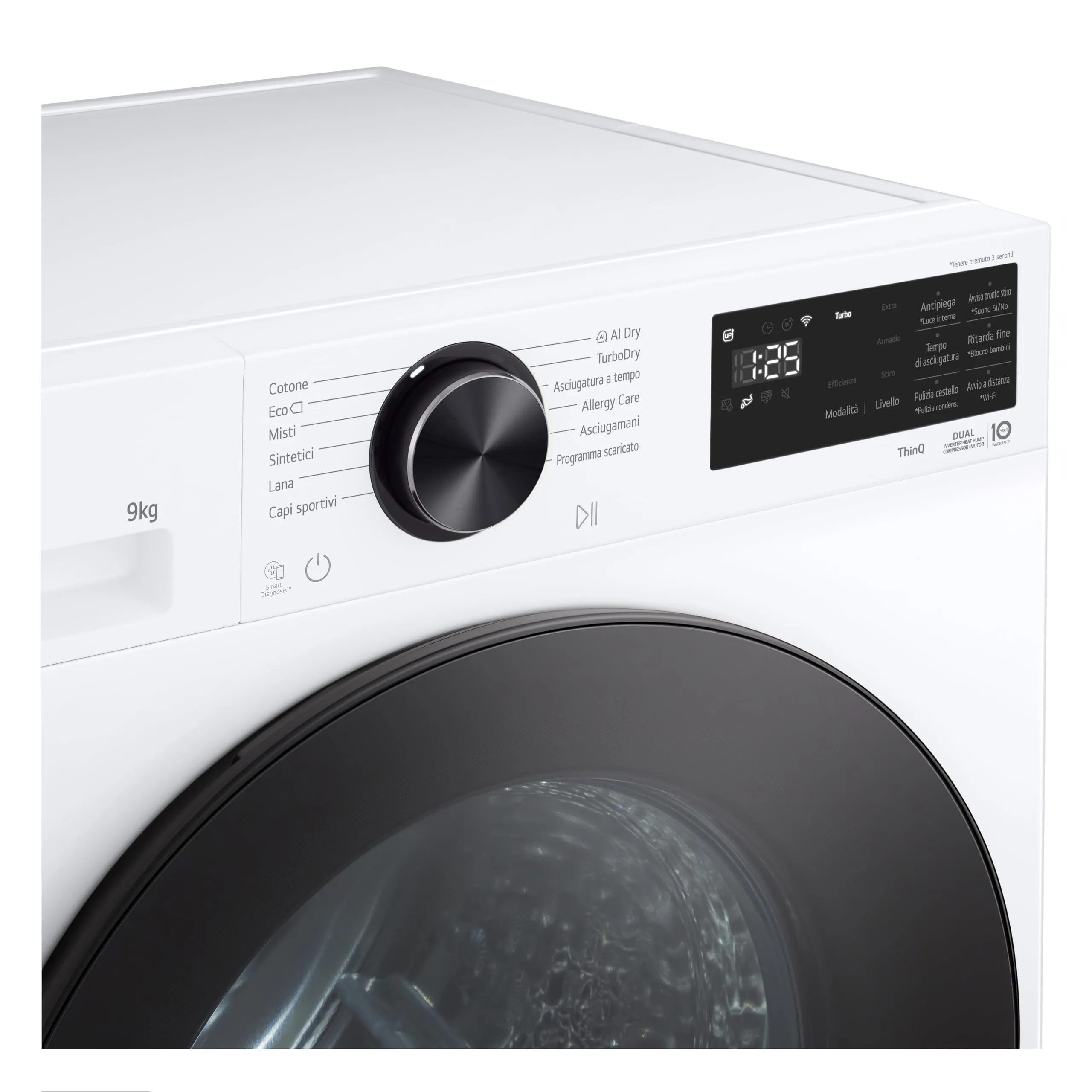 LG Asciugatrice AI Dry 9 kg Classe B RNX59TLBAI - immagine 15
