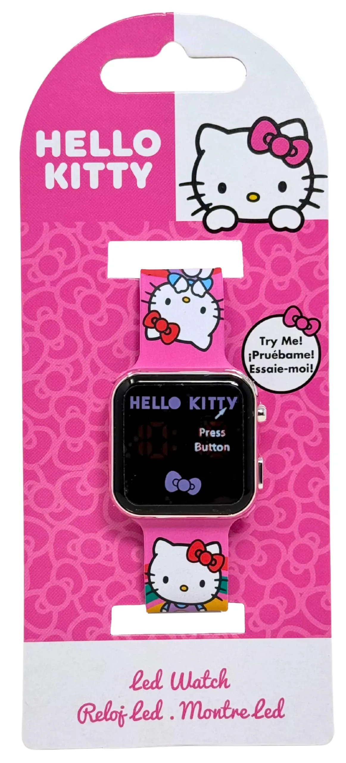 Clondo Orologio da Polso Digitale LED Hello Kitty per Bambina - immagine 2