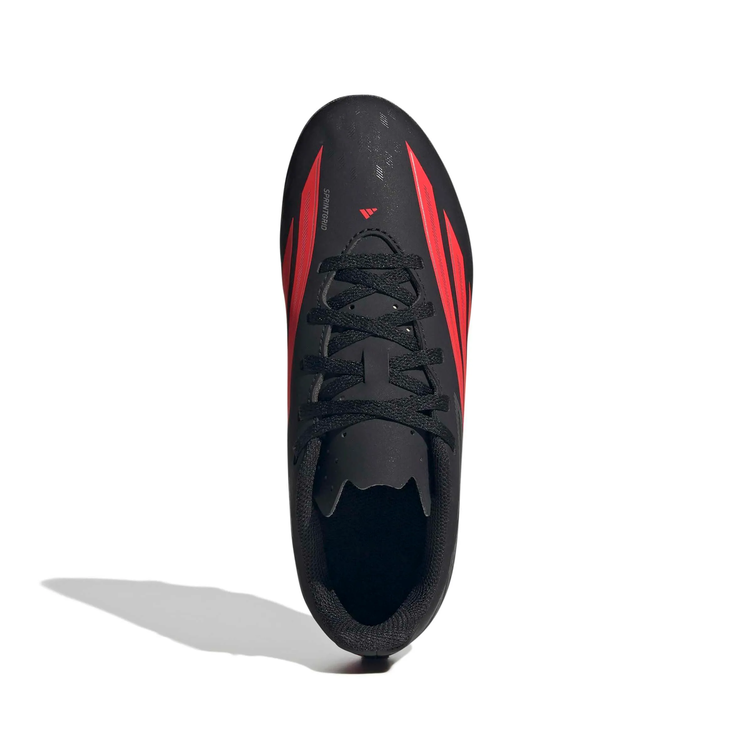 adidas F50 Club Firm Ground/Multi Ground Football Boots Kids - Core Black/Lucid Red/Core Black, 30.5 EU - immagine 2
