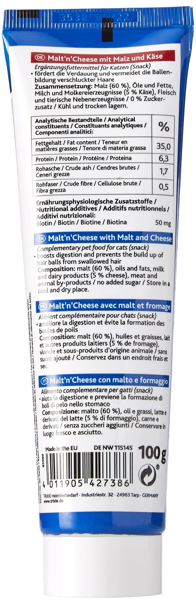 Trixie Malt-n-Cheese, 100 g - immagine 2