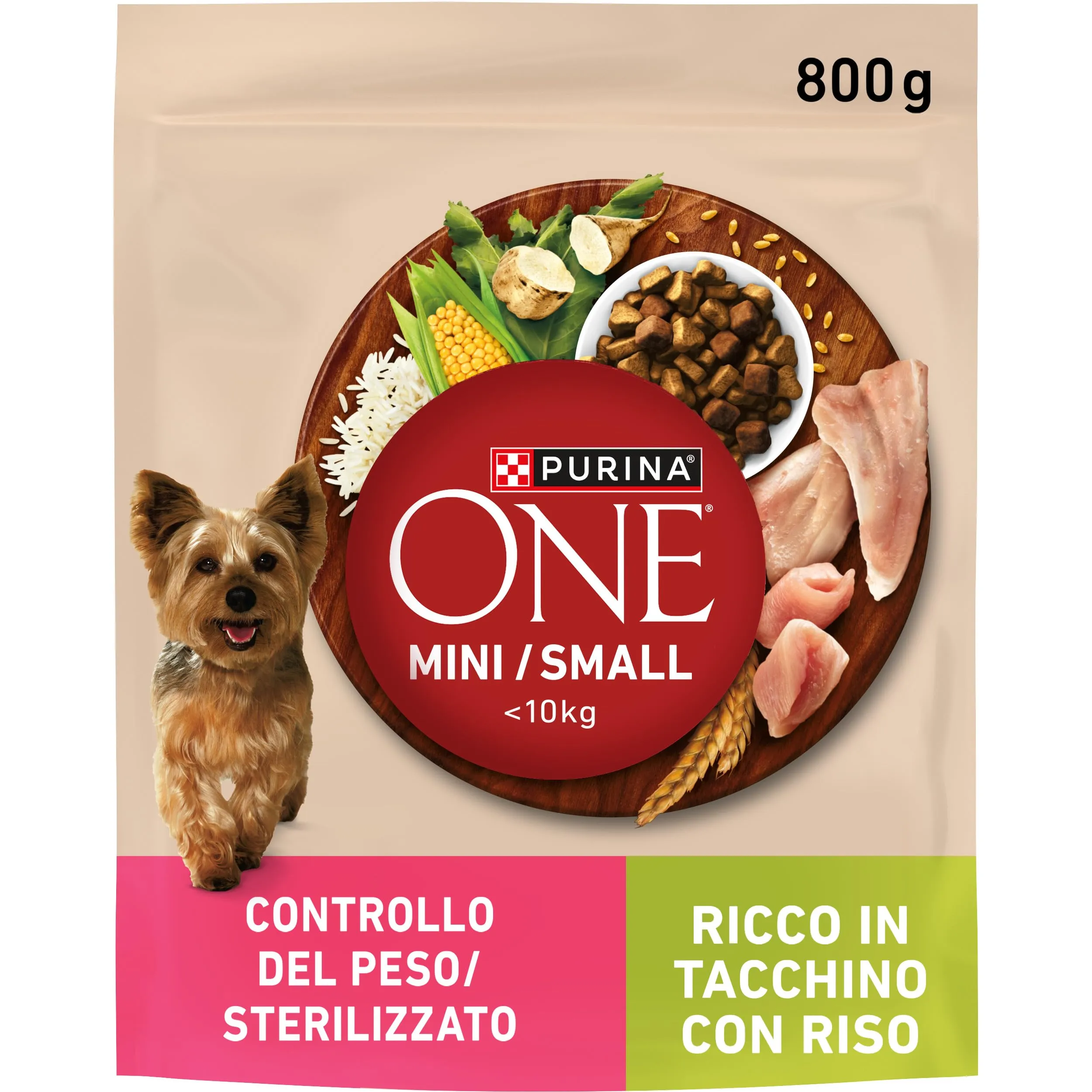 Purina One Controllo del Peso Crocchette per Cani Adulti, 8 x 800g - immagine 3