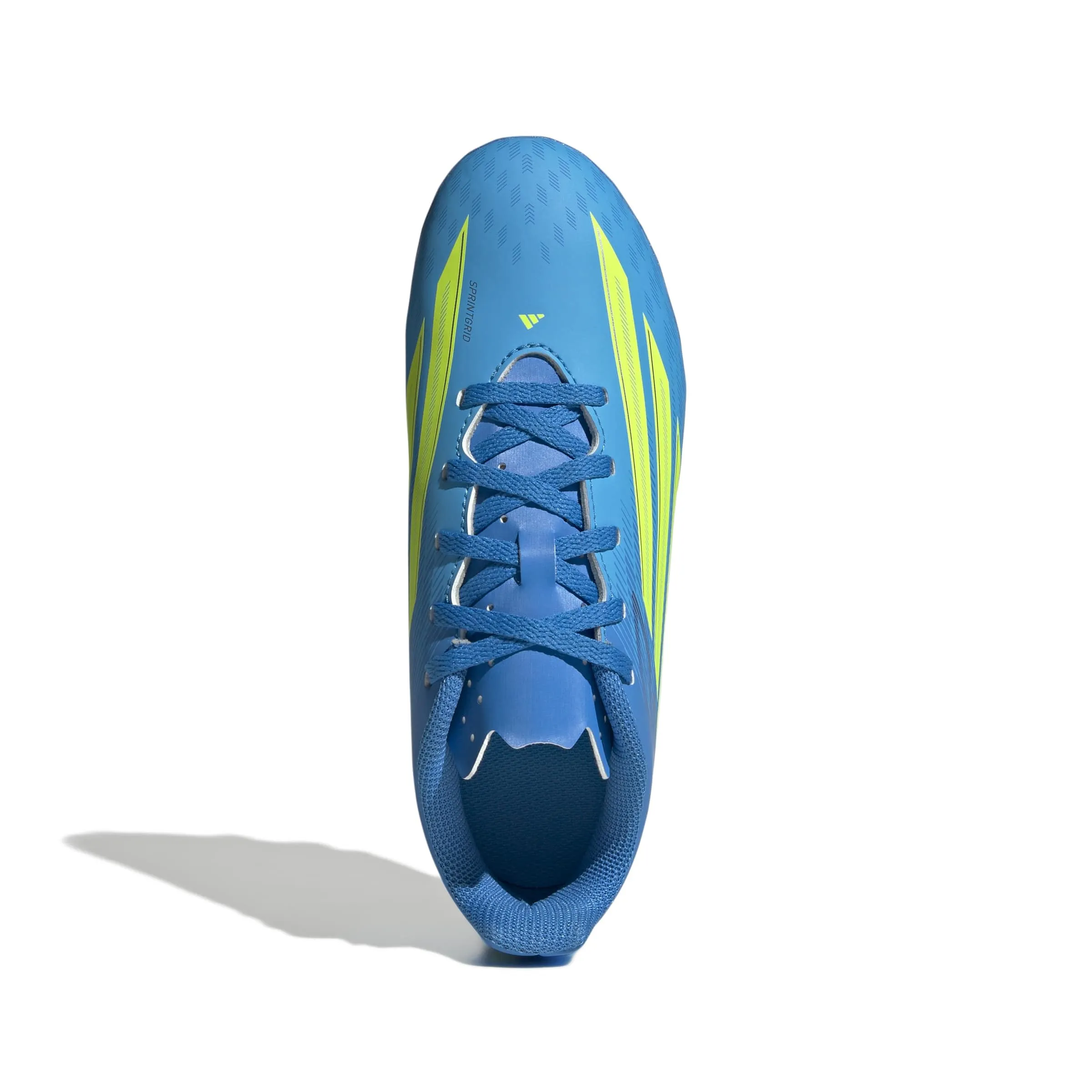 adidas F50 Club Firm Ground/Multi Ground Football Boots Kids, Lucid Ray Blue/Team Solar Yellow 2/Lucid Aquamarine, 29 EU - immagine 2