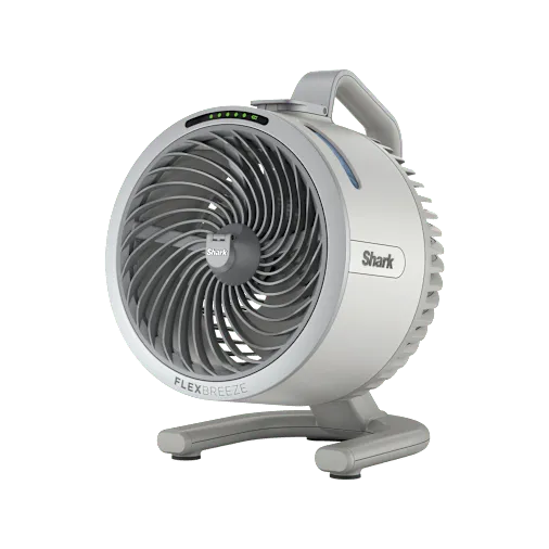 Shark FlexBreeze HydroGo Ventilatore Portatile con Nebulizzatore, Tortora - immagine 1