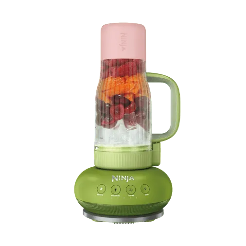 Ninja BlendBOSS Frullatore con borraccia - Verde/Rosa - immagine 1