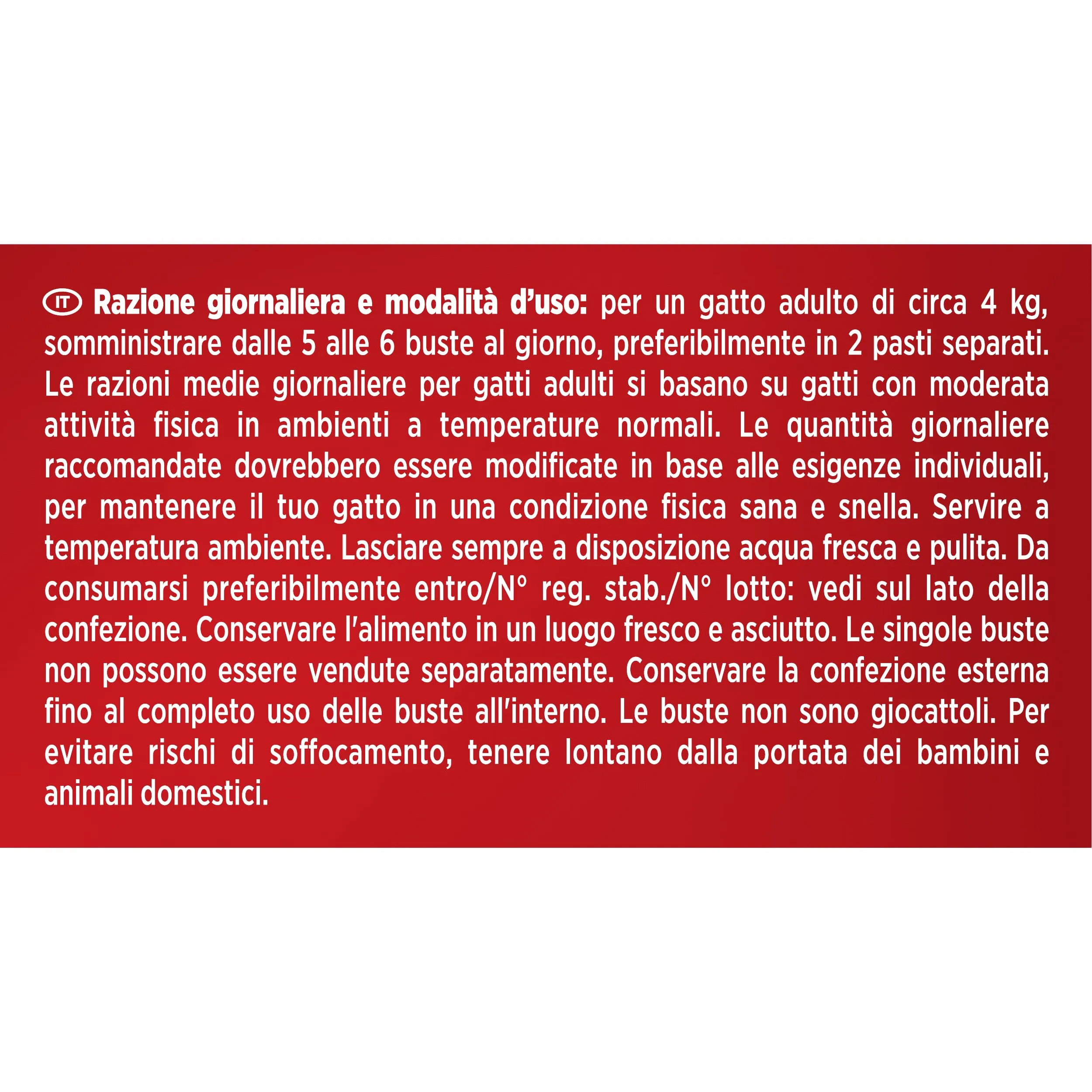 Gourmet Mon Petit Cibo Umido per Gatti Adulti Filettini con Manzo, Vitello e Agnello, 6 Buste da 50g - immagine 7