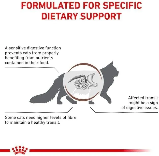 Royal Canin Gastrointestinal Fibre Response Wet Cat Food, 2 x 12 x 85 g - immagine 5