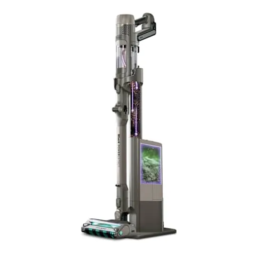 Shark PowerDetect Clean & Empty Pet Pro Aspirapolvere senza filo con autosvuotamento e doppia batteria, Nero - immagine 1