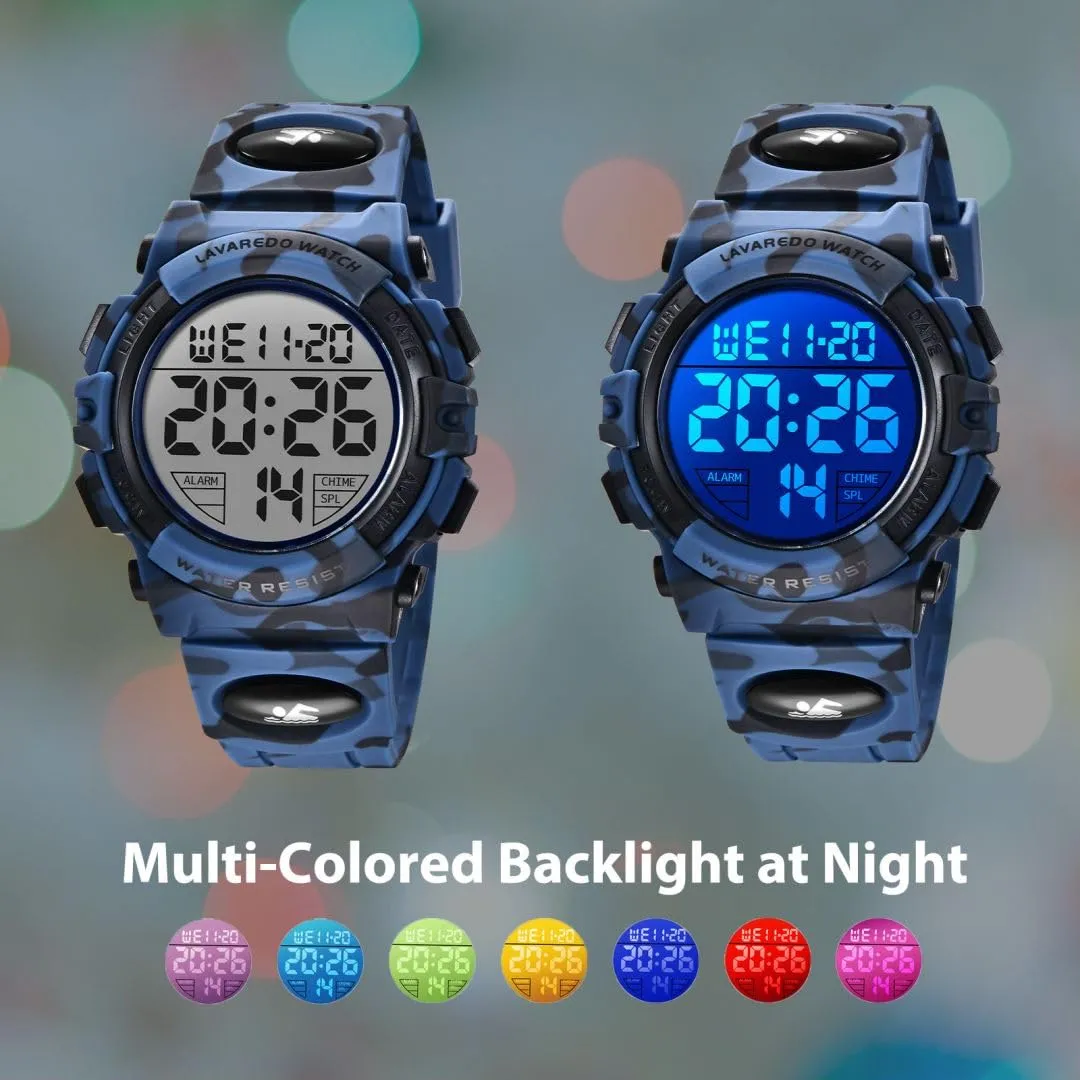aswan watch Orologio Digitale Bambino Blu S/M - immagine 3