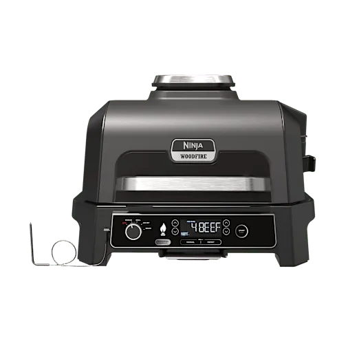 Ninja Woodfire Pro XL Barbecue Elettrico e Affumicatore - Nero - immagine 1