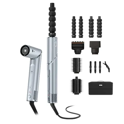 Shark FlexStyle Styler e Asciugacapelli - Blu ghiaccio (6 accessori) - immagine 1