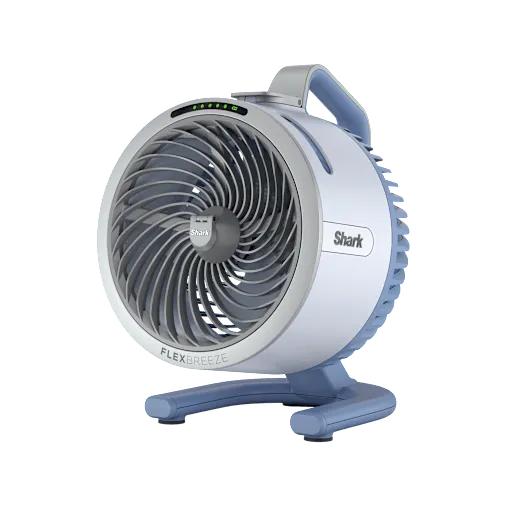 Shark FlexBreeze HydroGo Ventilatore portatile con nebulizzatore, Ghiaccio - immagine 1