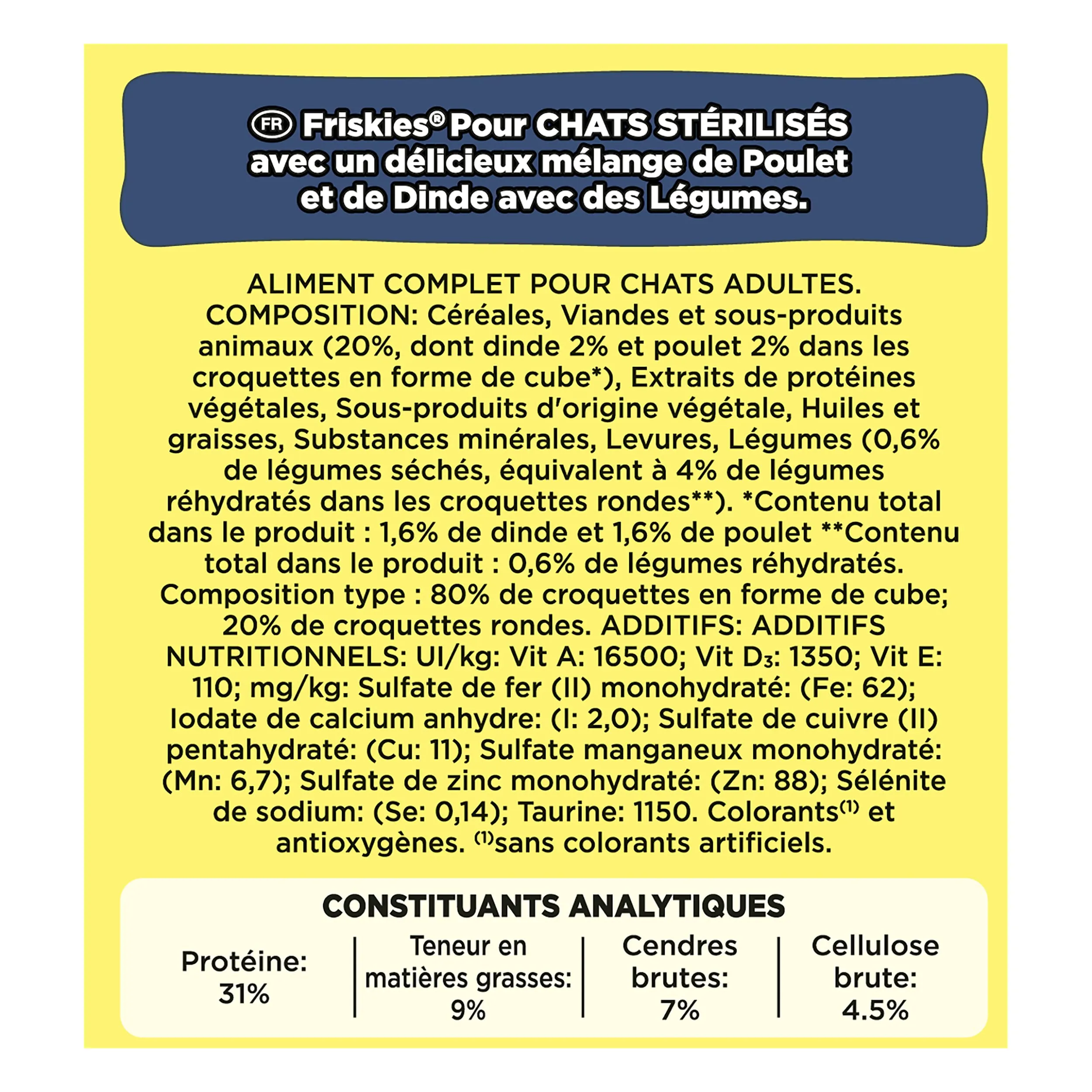 Friskies Gatto per gatti sterilizzati con tacchino e verdure, 2 kg - immagine 7
