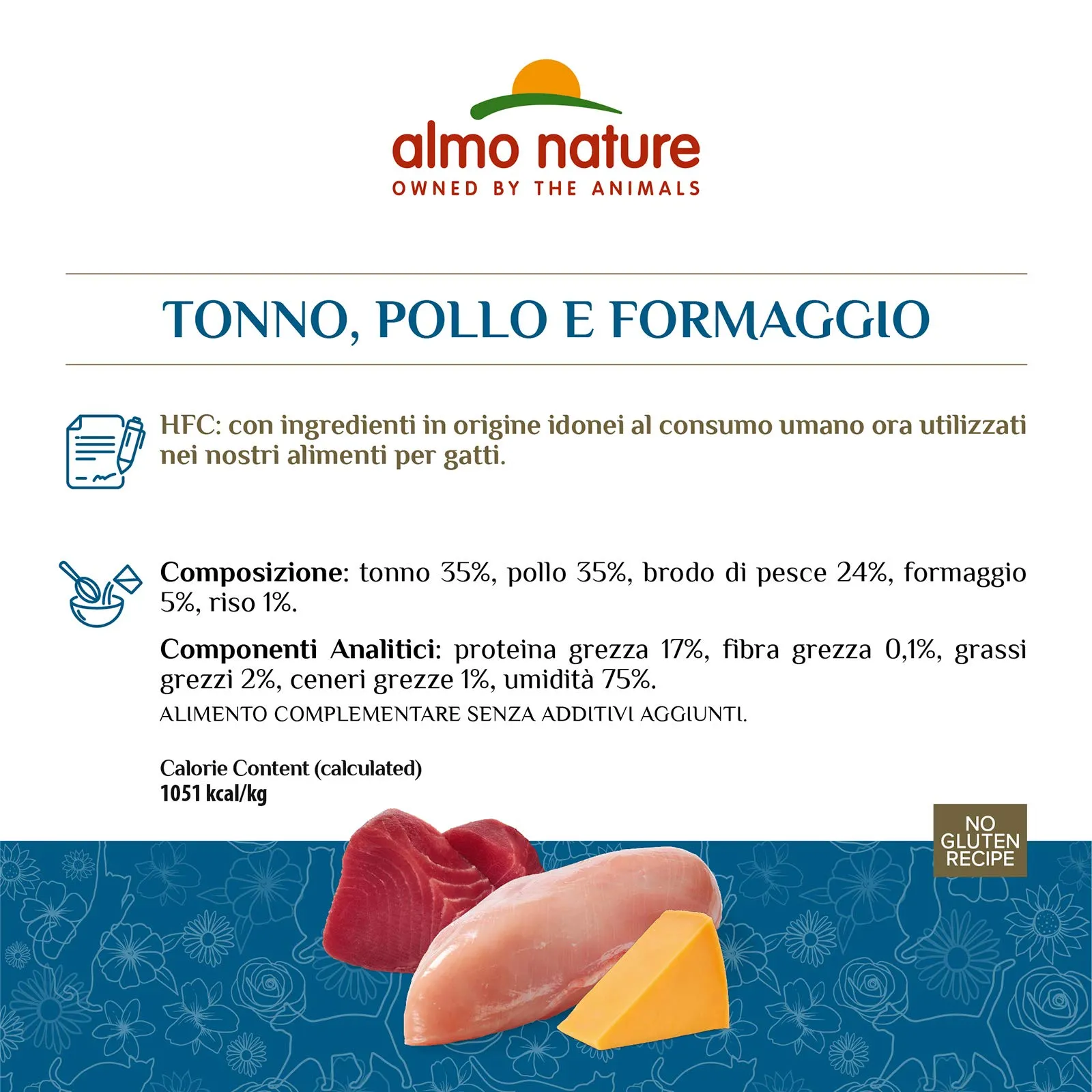 Almo Nature Cibo Umido per Gatti Adulti, 6 Lattine da 70 g - immagine 4