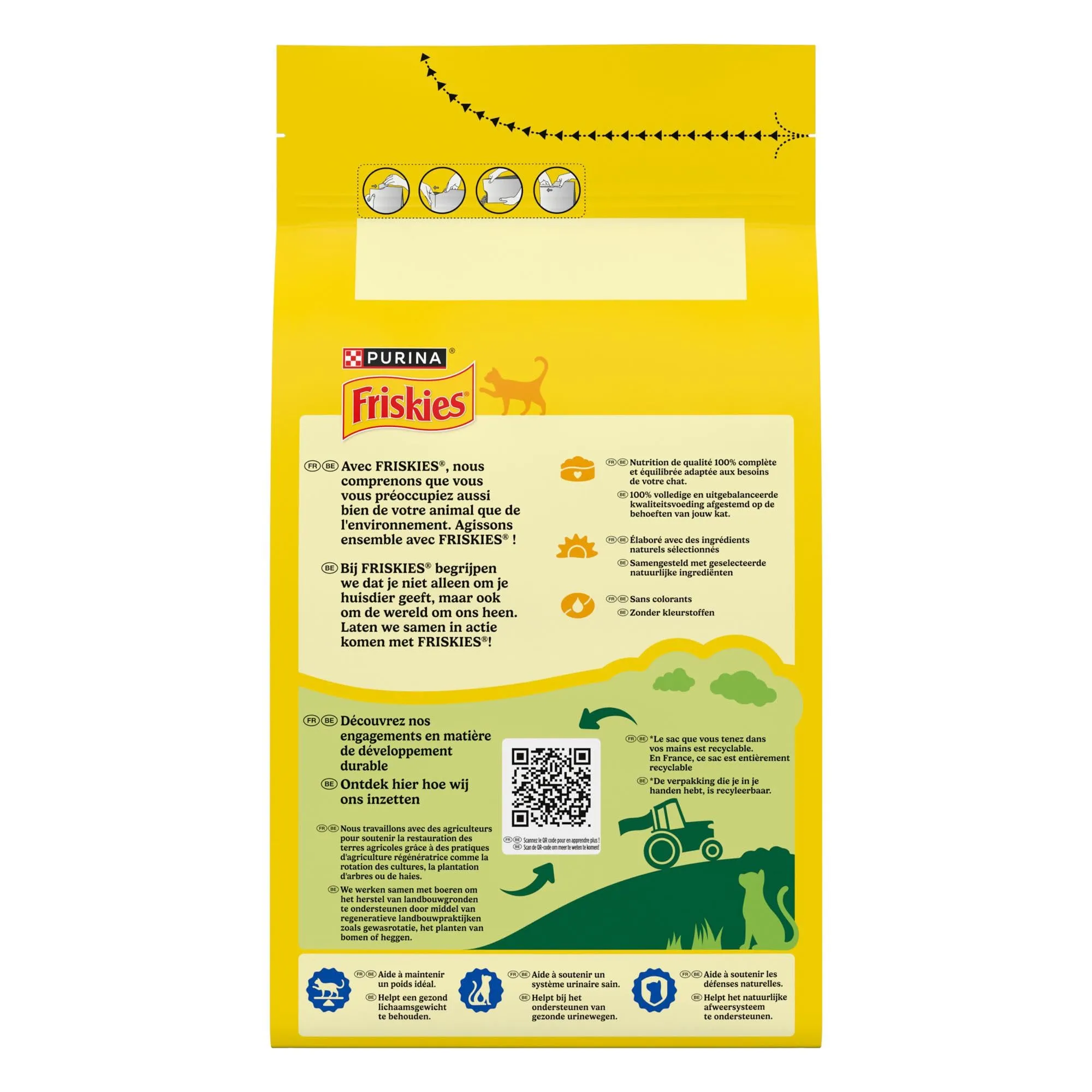 Friskies Crocchette per Gatti Adulti Sterilizzati Salmone e Verdure, 1,5 kg - immagine 4