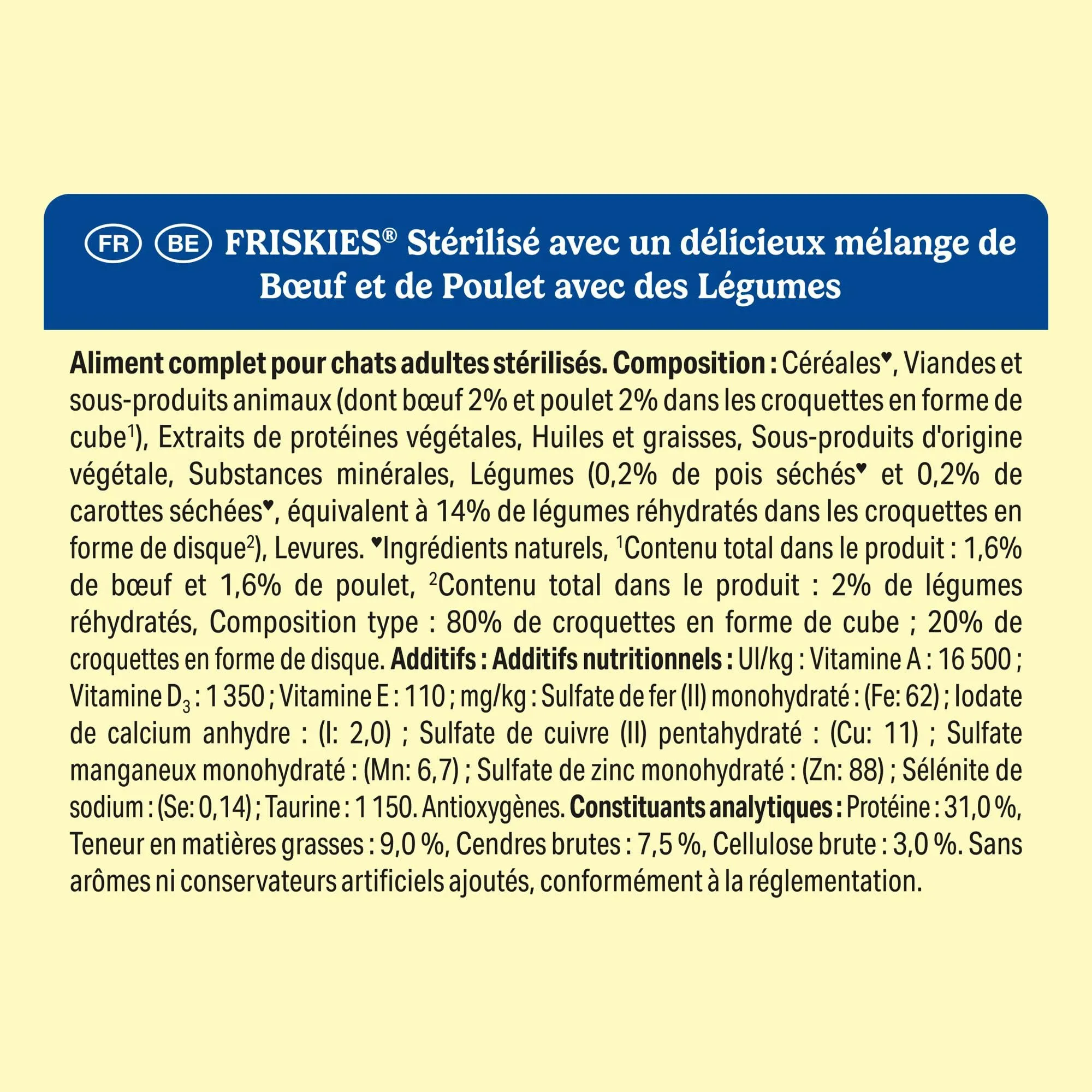 Friskies Crocchette complete per Gatti Adulti sterilizzati Manzo, Pollo e Verdure 3 kg - immagine 7