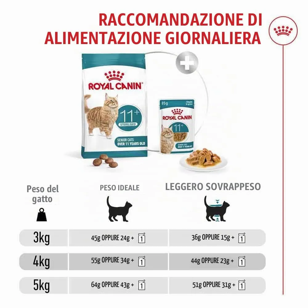 Royal Canin Ageing Sterilised 11+ Dry Cat Food, 4 kg - immagine 9