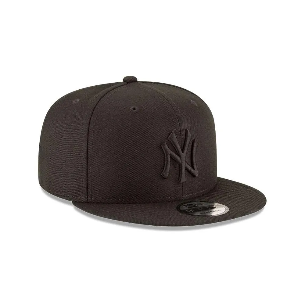 New Era Berretto da Baseball Unisex Non Strutturato, Nero su Nero, Taglia Unica - immagine 3