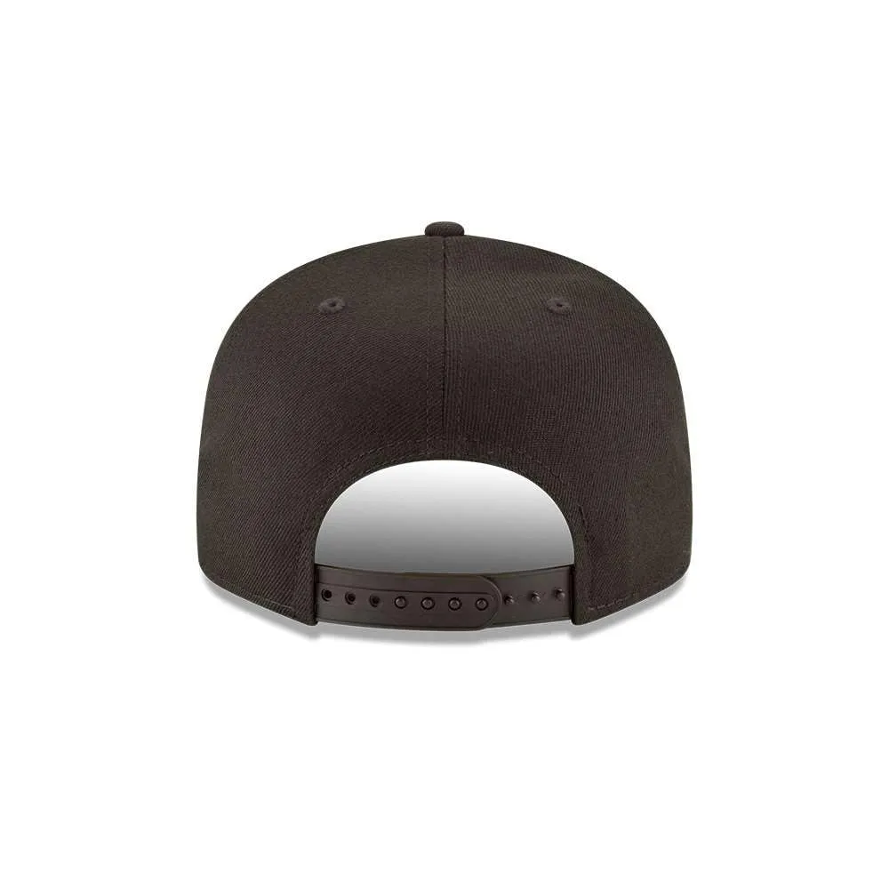 New Era Berretto da Baseball Unisex Non Strutturato, Nero su Nero, Taglia Unica - immagine 4