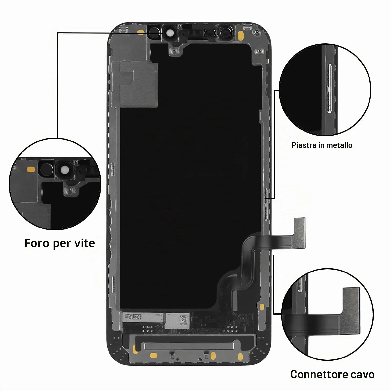LL TRADER Schermo LCD per iPhone 12 Mini e Kit di Riparazione - immagine 5