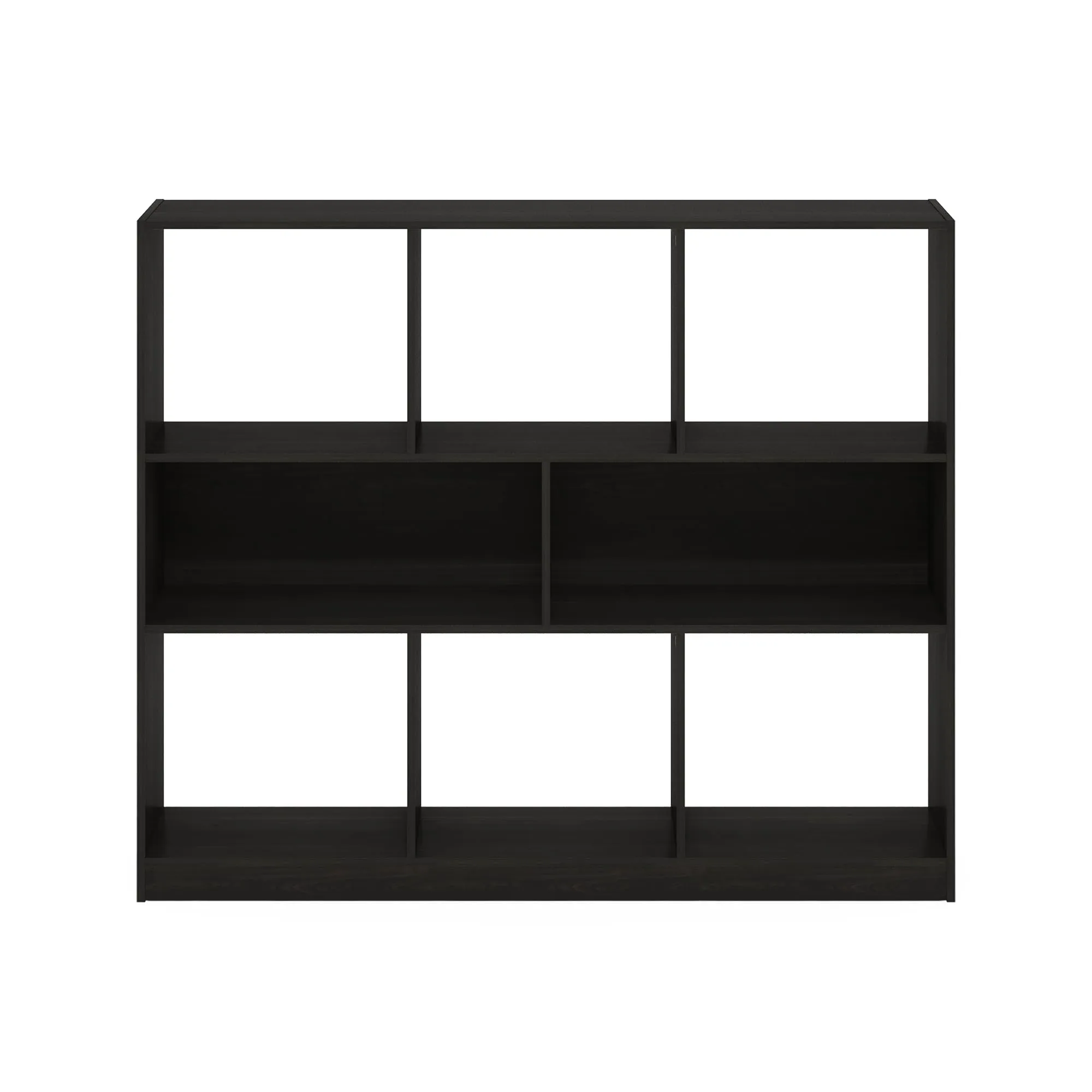 Furinno Daly Libreria a 8 Cubi Orizzontali, Caffè Scuro - immagine 6