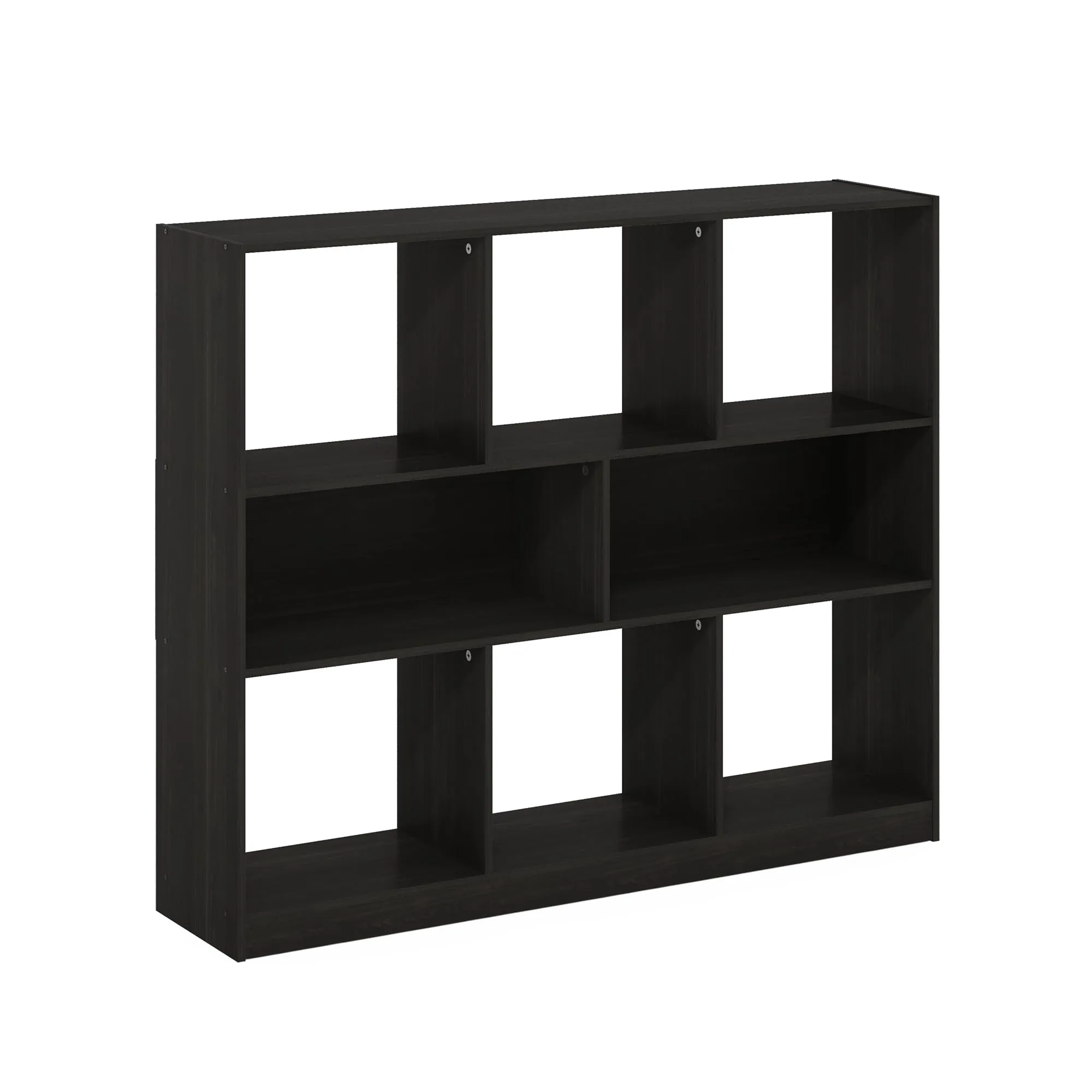 Furinno Daly Libreria a 8 Cubi Orizzontali, Caffè Scuro - immagine 7