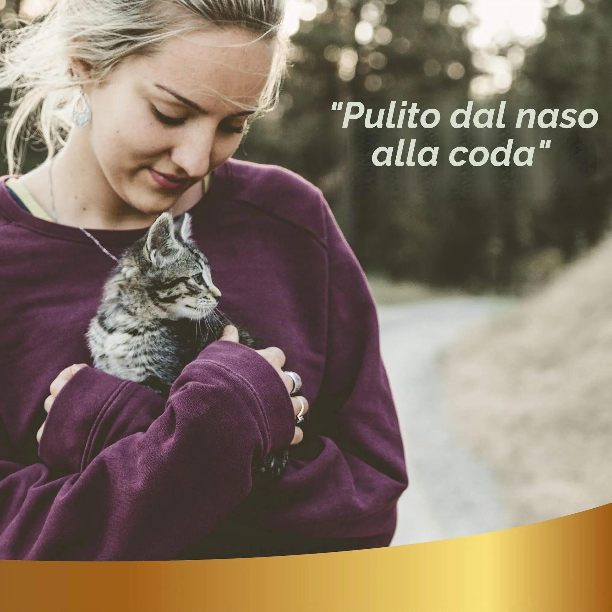 101 love for pet Shampoo a Secco Naturale e Vegetale per Gatto, Linea 101 (250ml) - immagine 3
