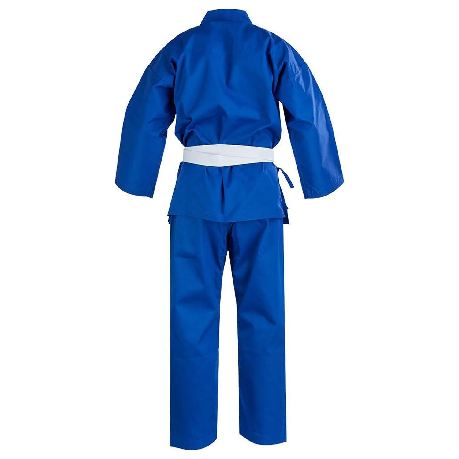 Mytra Fusion Karate Gi Adulto con Cintura, 200g, Blu, 2/150 - immagine 4