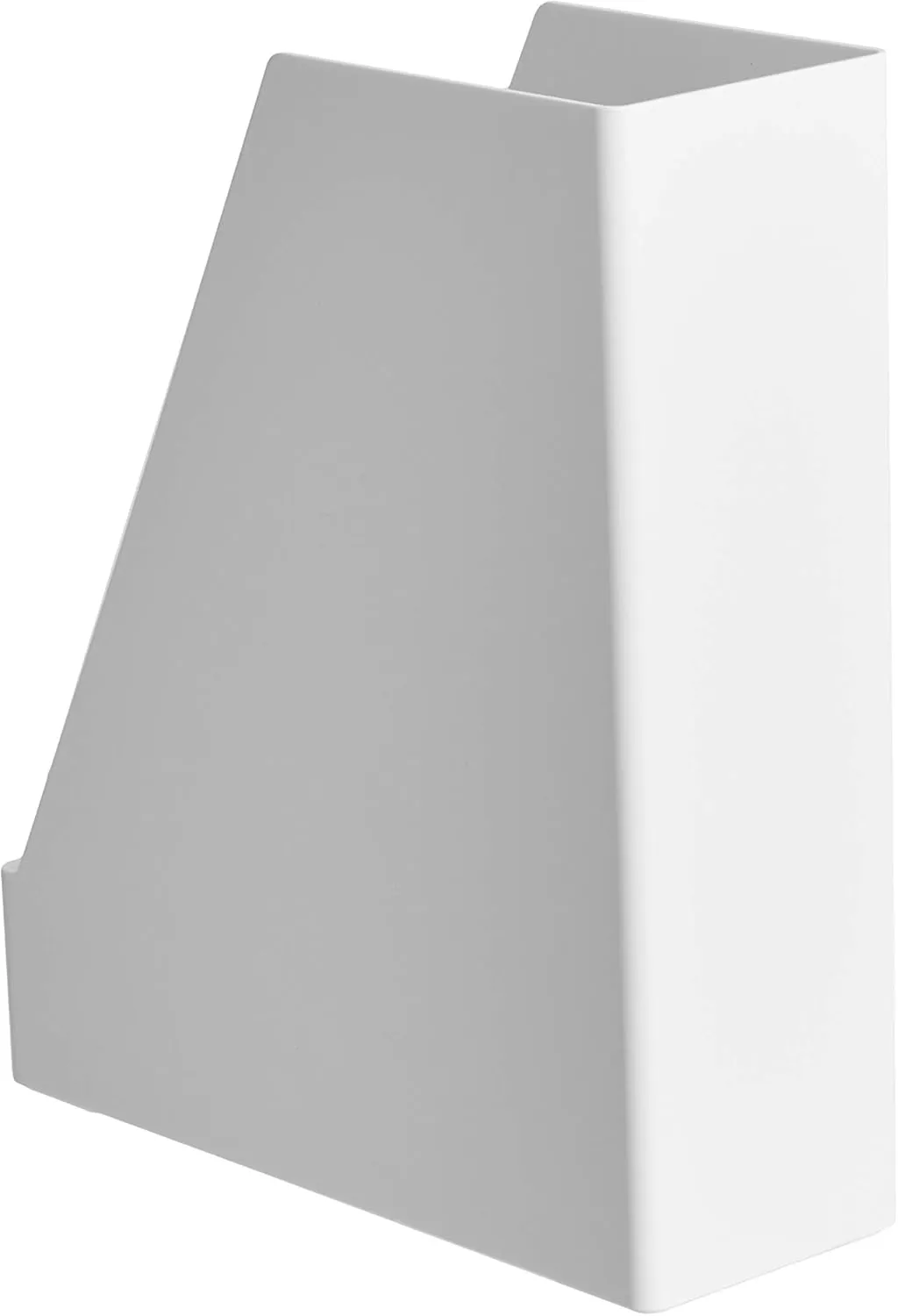 Amazon Basics Plastic Organizer Portariviste, Bianco, Confezione da 2 - immagine 6