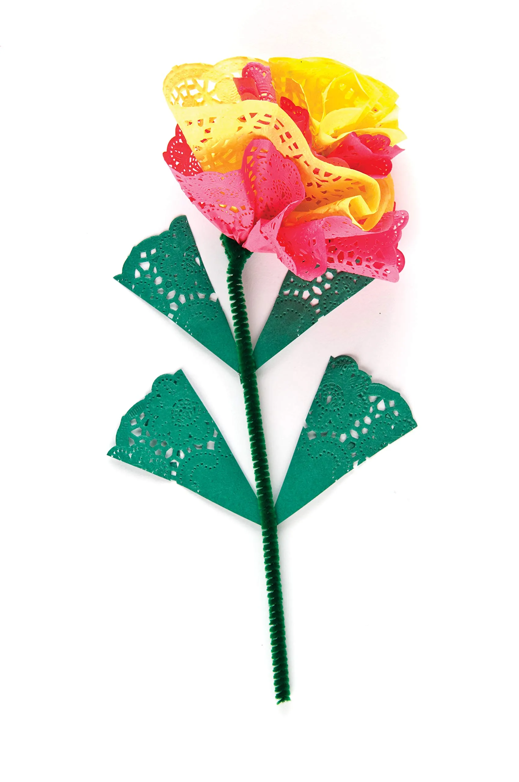 Baker Ross Centrini in Carta Colorata per Lavoretti Creativi e Fai da Te, 16.5 cm, 120 pezzi - immagine 5