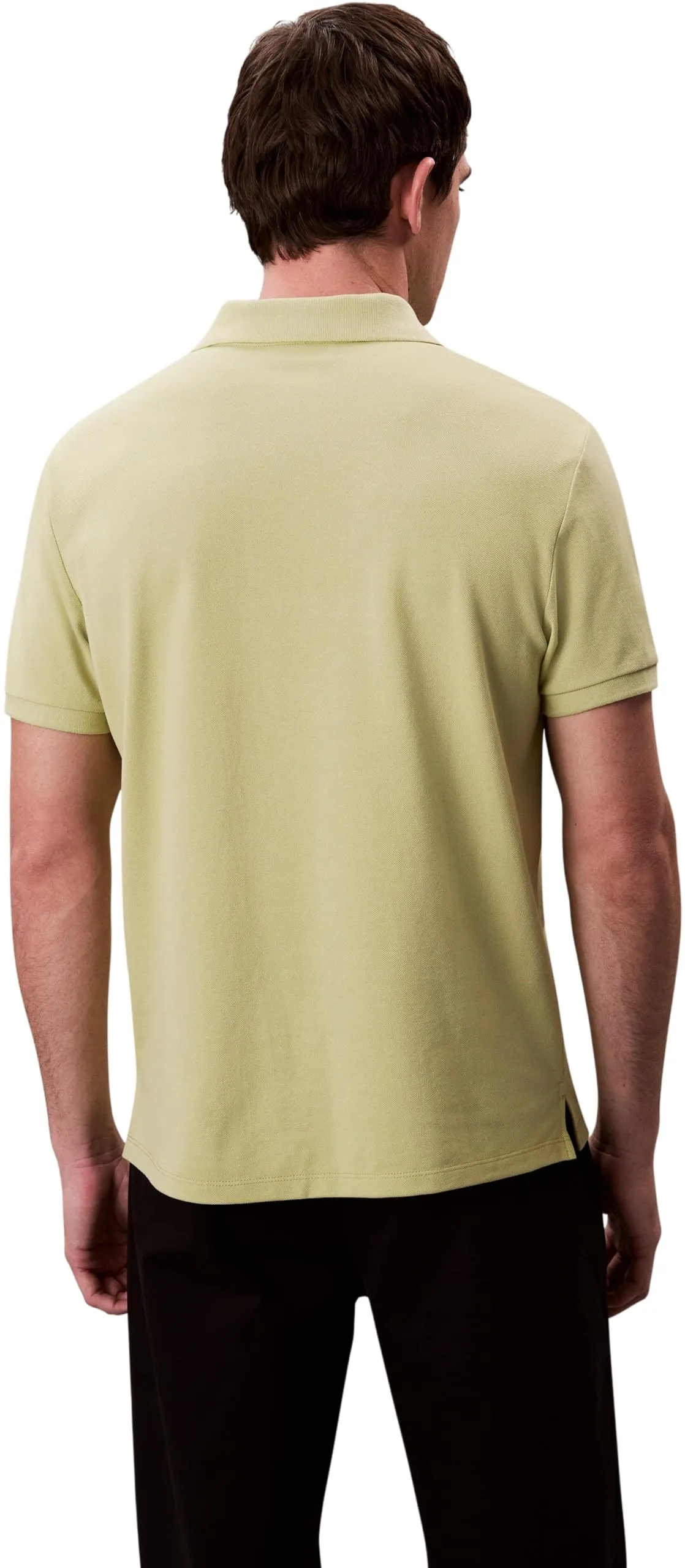Calvin Klein SS Monogram Pique Polo Lv040Em269, Beige (Winter Pear), XXL - immagine 2