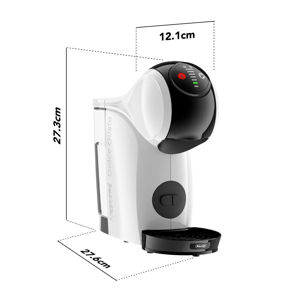 De'Longhi Nescafé Dolce Gusto EDG226.W Automatic Pod Coffee Machine, 0.8 L, White - immagine 2