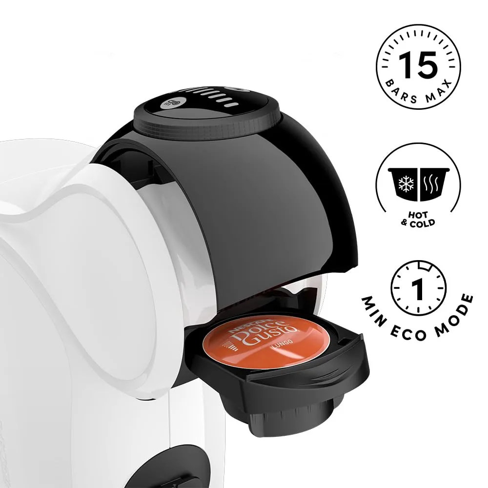 De'Longhi Nescafé Dolce Gusto EDG226.W Automatic Pod Coffee Machine, 0.8 L, White - immagine 3