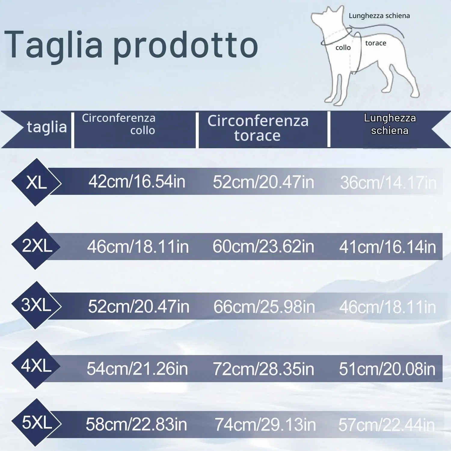 SRJEQC Cappotto per Cani Grande Riflettente Impermeabile, Blu Navy 5XL - immagine 6