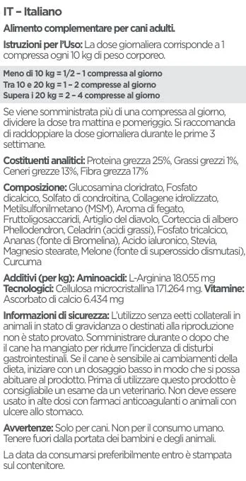 maxxipaws maxxiflex+ Integratore Articolare Cani, 120 Compresse - immagine 9